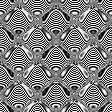 Tasarım sorunsuz tek renkli koni yanılsama arka plan