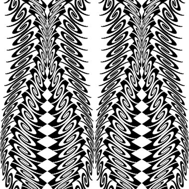 kesintisiz tek renkli dikey dekoratif desen tasarım