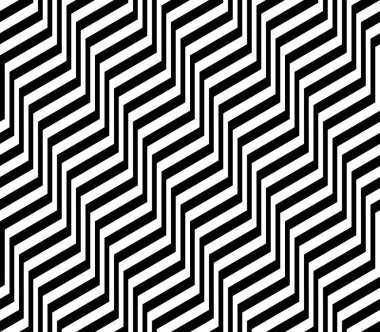 kesintisiz tek renkli zikzak geometrik desen tasarım