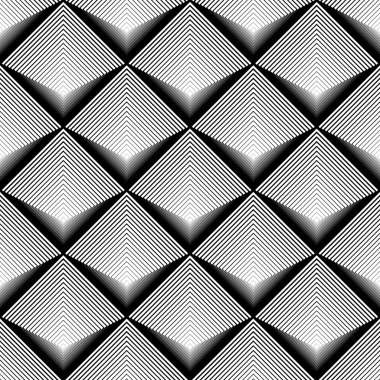 kesintisiz tek renkli elmas geometrik desen tasarım