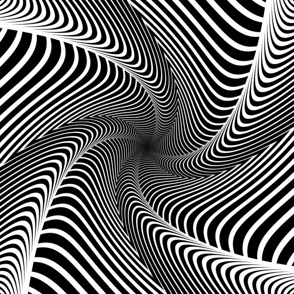 Design whirlpool movement illusion background