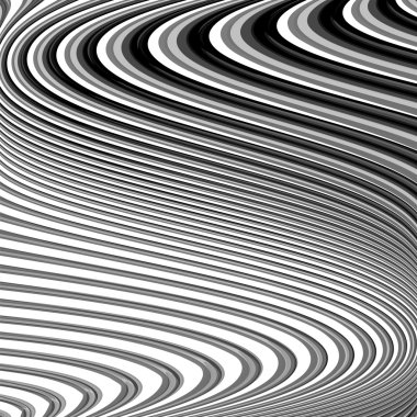 Tek renkli çizgiler arka plan sallayarak paralel Tasarla