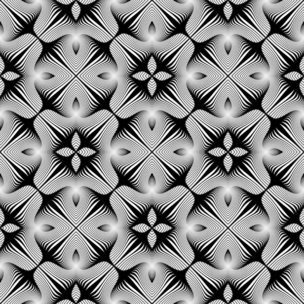 Ontwerp naadloze abstracte decoratief patroon — Stockvector