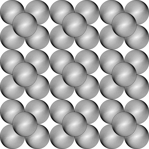 Kesintisiz tek renkli geometrik desen tasarım — Stok Vektör