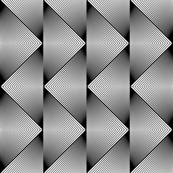 디자인 완벽 한 삼각형 형상 패턴 — 스톡 벡터