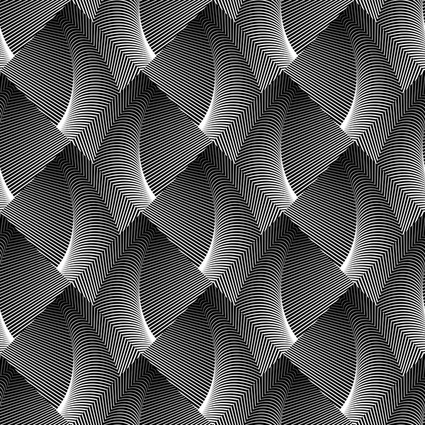 Diseño de patrón abstracto sin costuras — Vector de stock