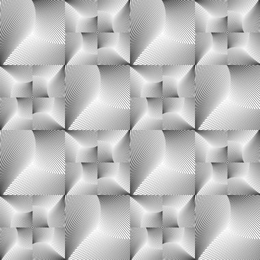 Tasarım sorunsuz döşenmiş geometrik desen