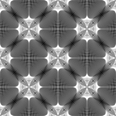 kesintisiz tek renkli dekoratif desen tasarım