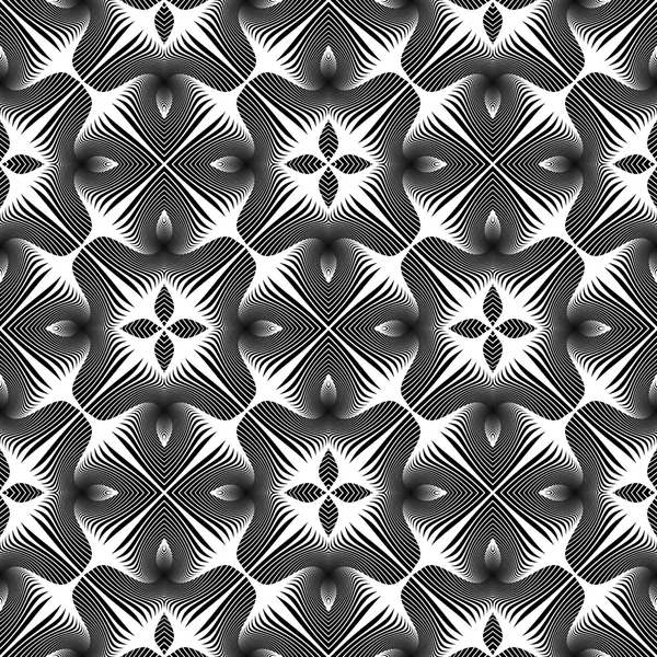 Ontwerp naadloze abstracte decoratief patroon — Stockvector