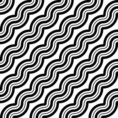 Geometrik desen sallayarak sorunsuz tek renkli tasarım