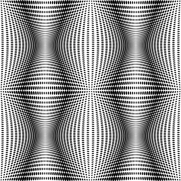 Conception sans couture motif de points monochromes — Image vectorielle