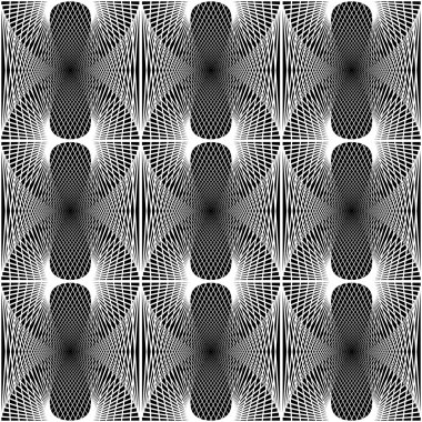 kesintisiz tek renkli kılavuz geometrik desen tasarım