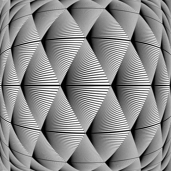 Conception motif géométrique diamant gaufré — Image vectorielle