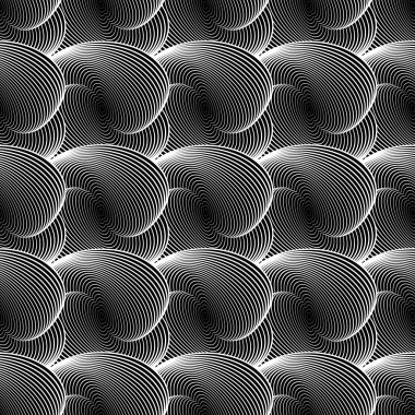 Sorunsuz tek renkli sallanan desen tasarım