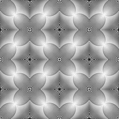 kesintisiz tek renkli çiçek desen tasarım