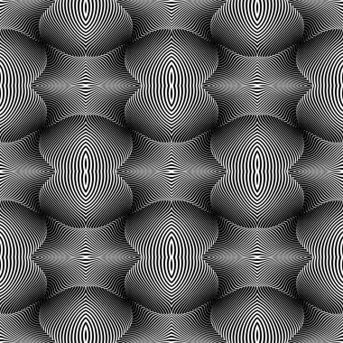 Sorunsuz tek renkli sallanan desen tasarım