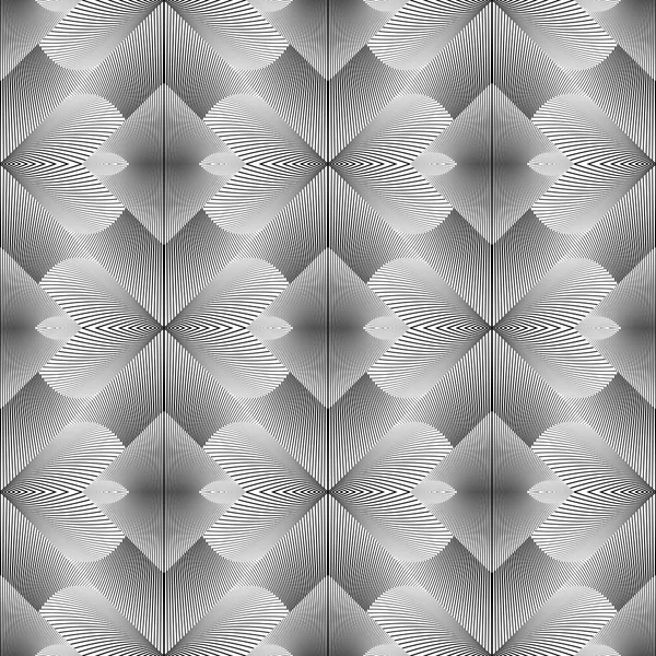 Diseño inconsútil patrón geométrico de diamantes — Vector de stock
