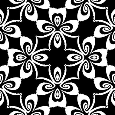 kesintisiz tek renkli çiçek desen tasarım