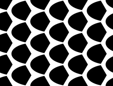 kesintisiz tek renkli geometrik desen tasarım