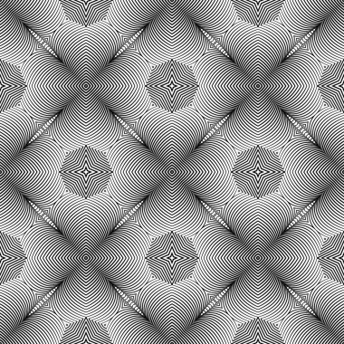 kesintisiz tek renkli elmas geometrik desen tasarım