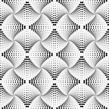 Sorunsuz tek renkli noktalı desen tasarım