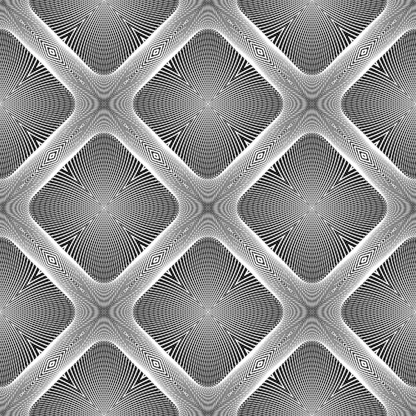 Design seamless diamond geometric pattern — Stock Vector