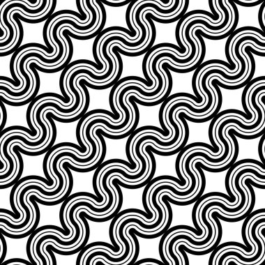 Geometrik desen sallayarak sorunsuz tek renkli tasarım