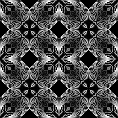 kesintisiz tek renkli dekoratif desen tasarım