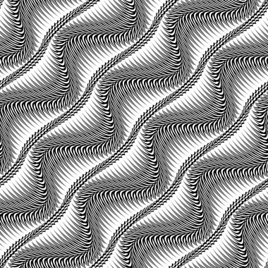 Sorunsuz tek renkli sallanan desen tasarım