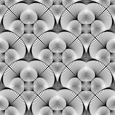 kesintisiz tek renkli dekoratif desen tasarım