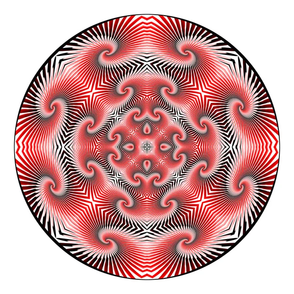 Un élément de cercle décoratif design — Image vectorielle
