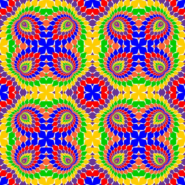 Design sömlös färgglada mönster — Stock vektor