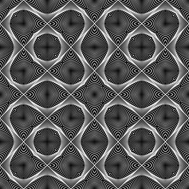 kesintisiz tek renkli çizgili desen tasarım