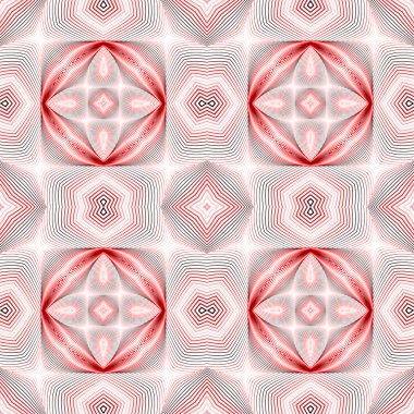 kesintisiz renkli dekoratif desen tasarım