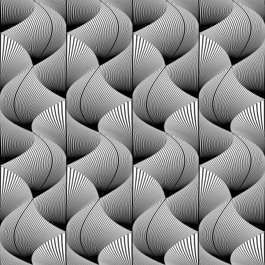 Sorunsuz tek renkli sallanan desen tasarım