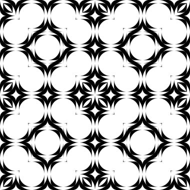 kesintisiz tek renkli geometrik desen tasarım