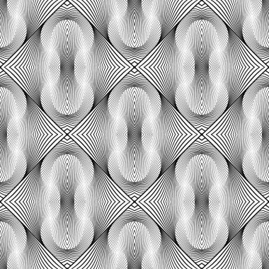 kesintisiz tek renkli çizgili desen tasarım