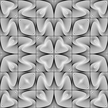 kesintisiz tek renkli dekoratif desen tasarım