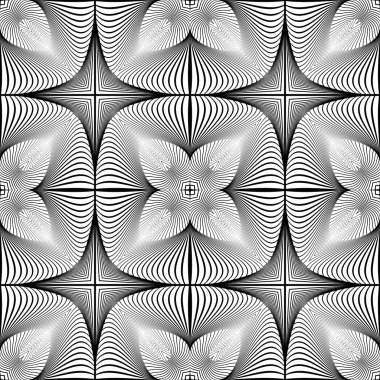 kesintisiz tek renkli dekoratif desen tasarım