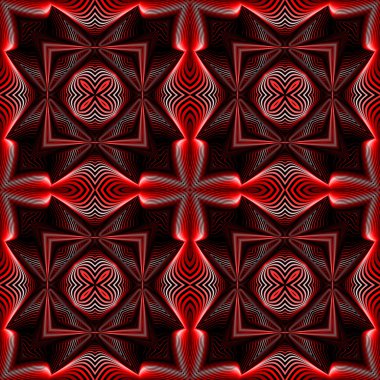 kesintisiz renkli geometrik desen tasarım