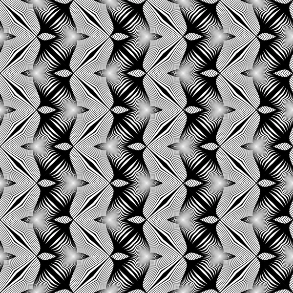 Sorunsuz tek renkli zikzak desen tasarım