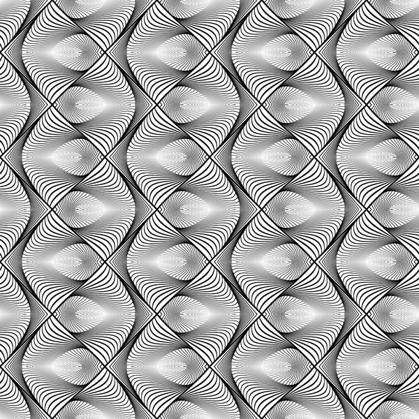 Sorunsuz tek renkli zikzak desen tasarım