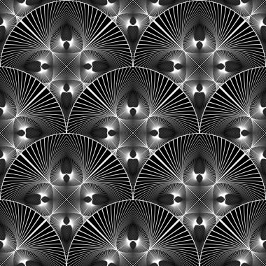 kesintisiz tek renkli dekoratif desen tasarım