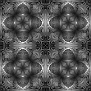 kesintisiz tek renkli desen tasarım