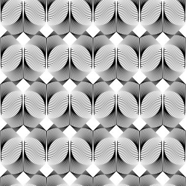 kesintisiz tek renkli dekoratif desen tasarım