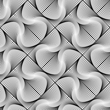 kesintisiz tek renkli çizgili desen tasarım