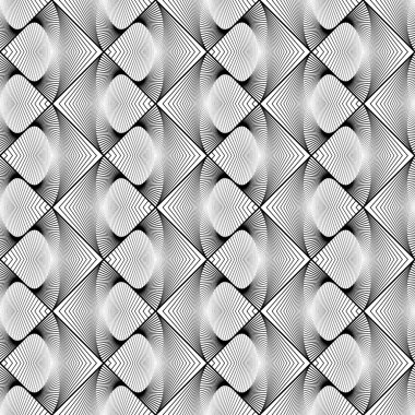 Sorunsuz tek renkli zikzak desen tasarım