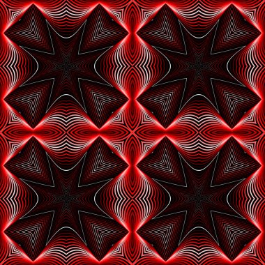 kesintisiz renkli dekoratif desen tasarım