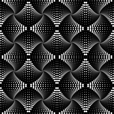 Sorunsuz tek renkli noktalı desen tasarım