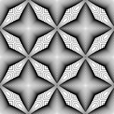 kesintisiz tek renkli çizgili desen tasarım